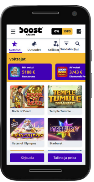 Boost casino suomi arvostelu