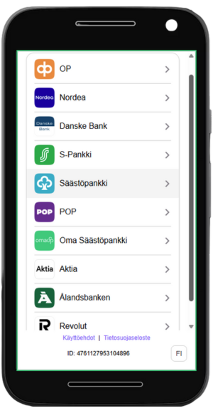 Brite suomalaiset pankkiyhteydet