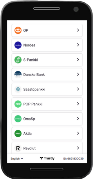 Trustlyn tukemat pankit suomessa