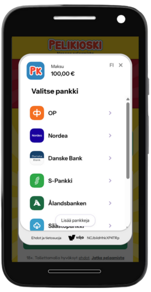 Viljo pay suomalaiset pankit